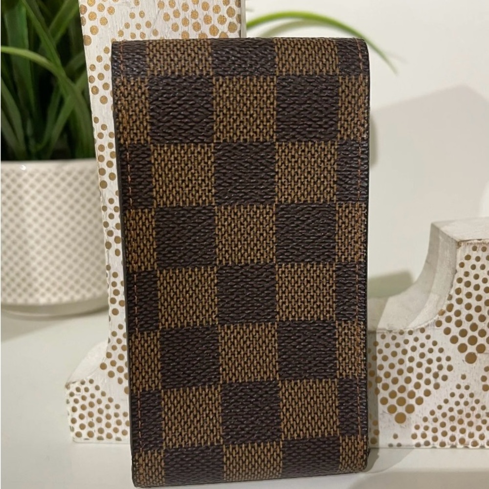 Louis Vuitton Canvas Damier Ebene Etui Cigarette Case - Excellent Condition - Picture 2 of 12